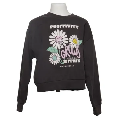 Sweatshirt (Gray) from Smiley World Cotton, Polyester