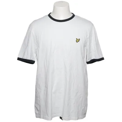 T-shirt (Hvid, Sort) fra Lyle & Scott