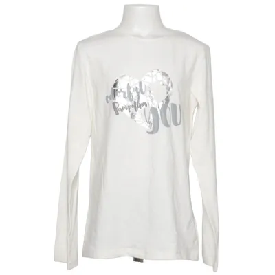 Long sleeve T-shirt (White) from Pampolina Cotton, Elastane