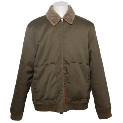 Bomber jacket (Beige) from Paul Smith Acrylic, Cotton, Polyester