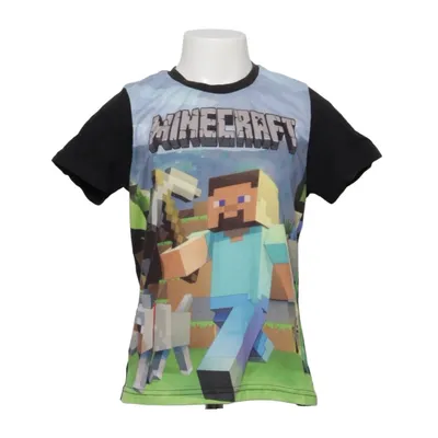 T-shirt (Svart, Blå, Flerfärgad) från Minecraft