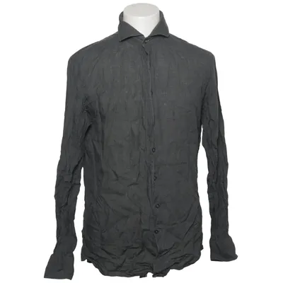 Shirt (Grijs) van Profuomo Linnen