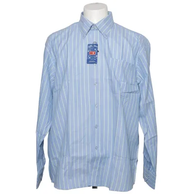 Buttondown-skjorta (Blå, Gul) från Unica Bomull, Polyester