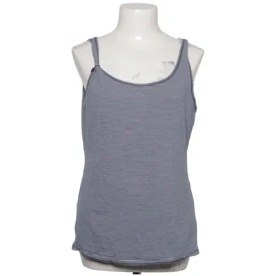 Tank Top (Blue, White) from Schiesser Cotton, Elastane