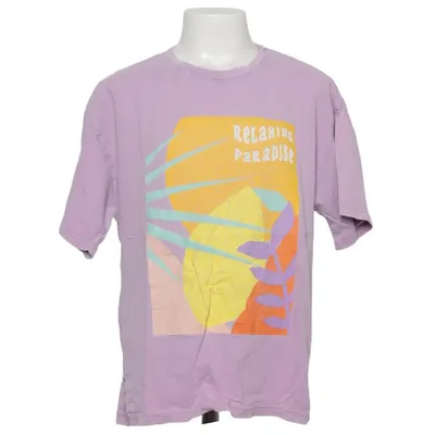 T-shirt (Purple, Multicolored) from Zara Cotton