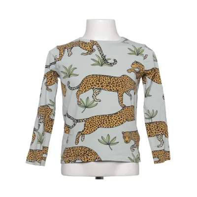 Langarmshirt (Grau, Gelb, Grün) von The Striped Cat Elasthan, Bio-Baumwolle