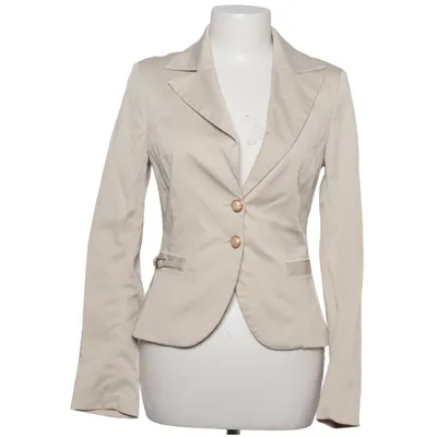 Blazer (Beige) fra Kor@Kor Bomuld, Elastan, Polyester