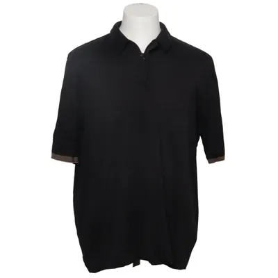 Polo shirt (Black) from Fiume Cotton