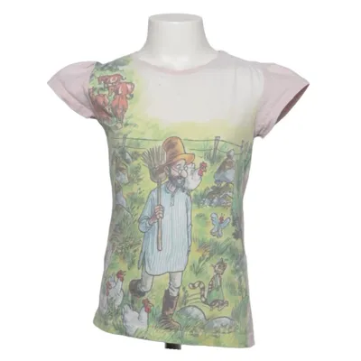 T-shirt (Pink, Mehrfarbig) von Pettson och Findus Baumwolle