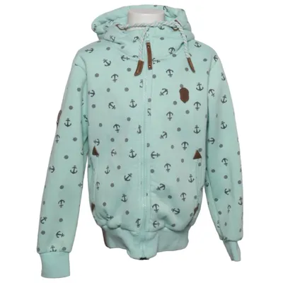 Sweat à capuche (Vert) de Vinte Coton, Polyester