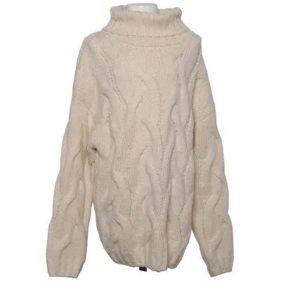 Turtleneck (Beige) fra Zara Knitwear Akryl, Polyester, Uld