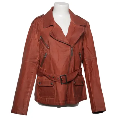Bikerjacka (Brun) från Yest Fashion