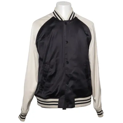 Collegejacka (Svart, Flerfärgad) från H&M Man Elastan, Polyester