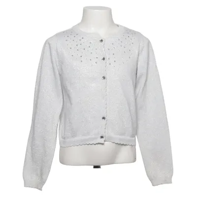 Strickjacke (Silber) von O´stin Baumwolle, Metallfaser, Polyester