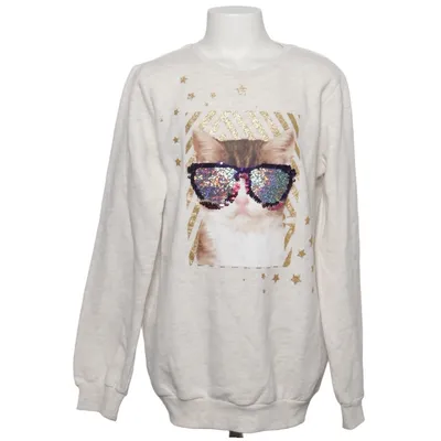Sweatshirt (Weiß) von LC Waikiki Girls Baumwolle, Polyester