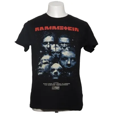 T-shirt (Zwart) van Rammstein Katoen