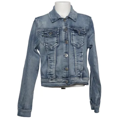 Veste en jean (Bleu) de A Punto. Coton, Élasthane, Polyester