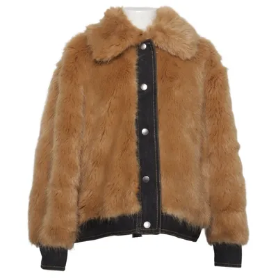 Jakke (Brun, Sort) fra Stella McCartney Kids Akryl, Bomuld, Polyester, Viscose