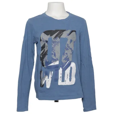 Lange mouwen shirt (Blauw) van Alive Katoen, Polyester