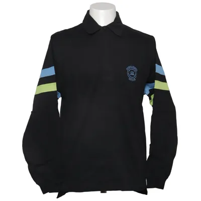 Rugby shirt (Black, Blue, Green, Multicolored) from Greystone Cotton
