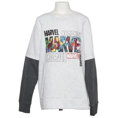 Sweatshirt (Gray, Multicolored) from Marvel Comics Cotton, Polyester