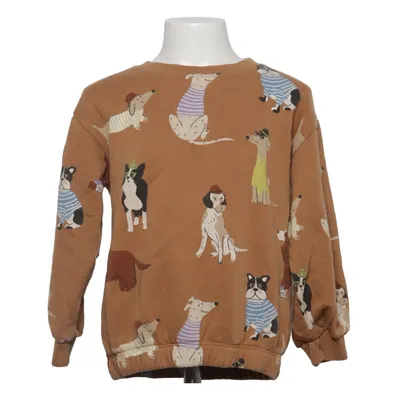Collegetröja (Brun, Flerfärgad) från Lindex Kids Bomull, Polyester