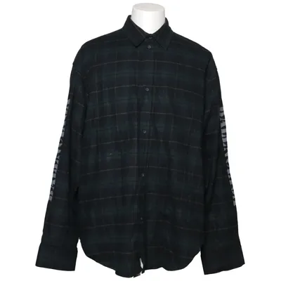 Flannel shirt (Green, Blue, Black) from Balenciaga