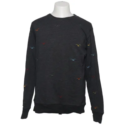 Sweatshirt (Gray, Multicolored) from Cleptomanicx Cotton, Polyester