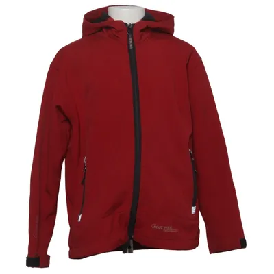 Softshelljacke (Rot, Schwarz) von Blue Wave Elasthan, Polyester, Polyurethan