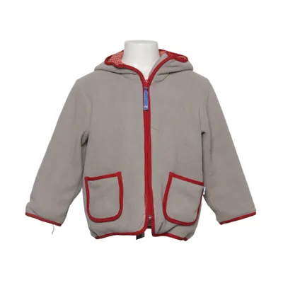 Fleece jacket (Beige, Red) from Finkid Cotton, Polyester