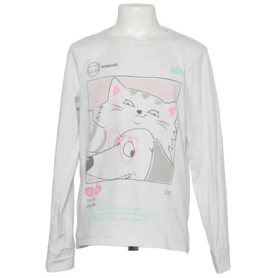 T-shirt à manches longues (Blanc, Multicolore) de Here + There by C&A