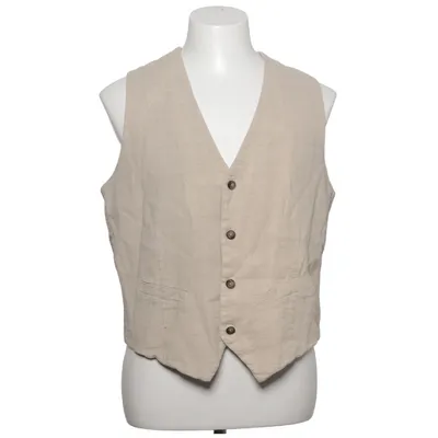 Anzugweste (Beige) von Knowledge Cotton Apparel Baumwolle