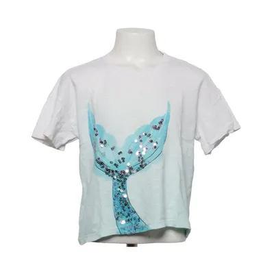 T-shirt (Hvid, Blå) fra Hatley Bomuld