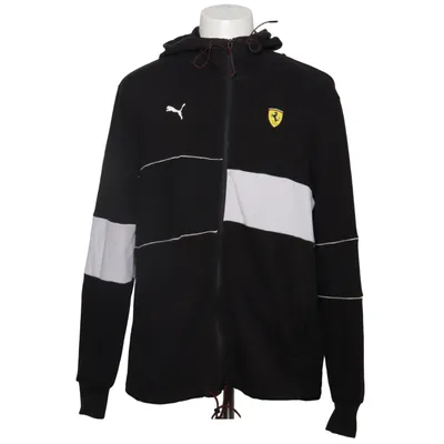 Capuchon sweater (Zwart, Wit) van Puma x Ferrari Katoen, Elastaan, Polyester