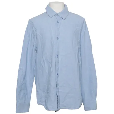 Shirt (Blauw) van Stop Go Katoen