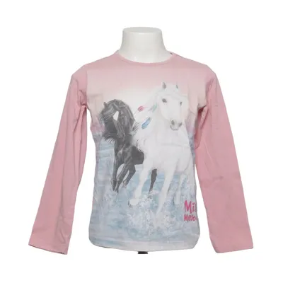 Lange mouwen shirt (Roze, Meerkleurig) van Miss Melody Katoen