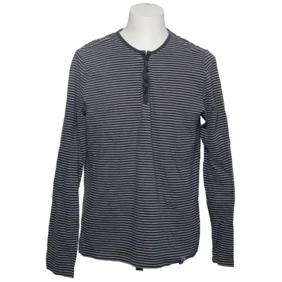 Henley shirt (Blue, White) from Man by Tchibo Cotton