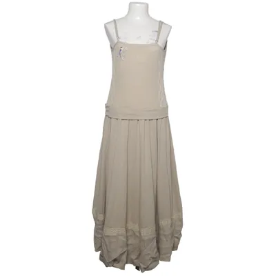 Dress (Beige) from Didi Cotton, Linen, Polyester