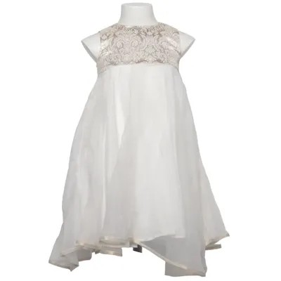 Flower girl dress (White) from Catherine Malandrino Cotton, Polyester, Viscose