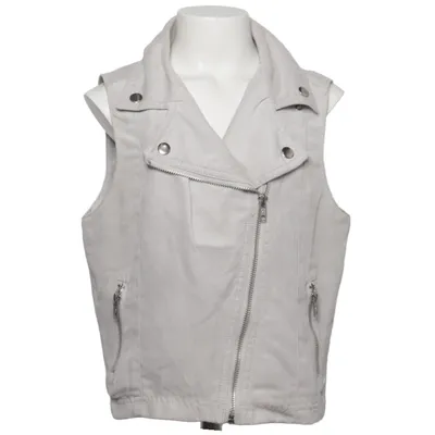 Biker gilet (Grijs) van H&M Polyester