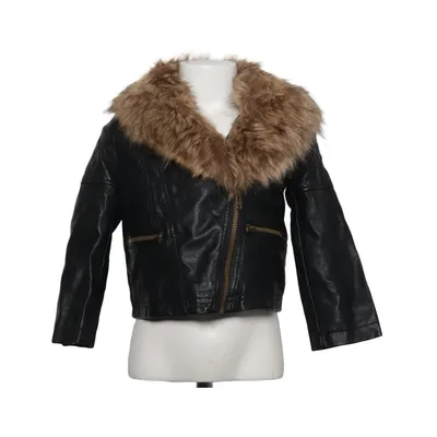 Bikerjakke (Sort) fra Young Dimension Kunstpels, Polyester, Polyurethan, Viscose