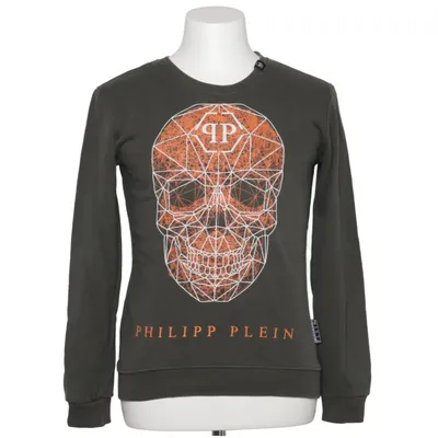 Collegetröja (Grön) från Philipp Plein Bomull