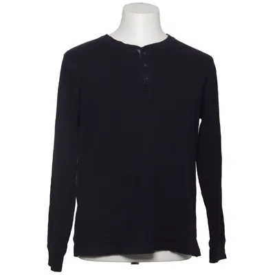 Henley T-shirt (Sort) fra Watson's Bomuld, Polyester