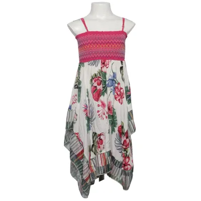Dress (White, Pink, Multicolored) from Kids Star Cotton