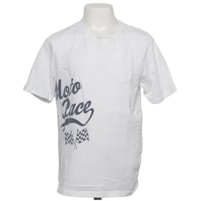 T-shirt (Vit) från Stop + Go Bomull, Polyester