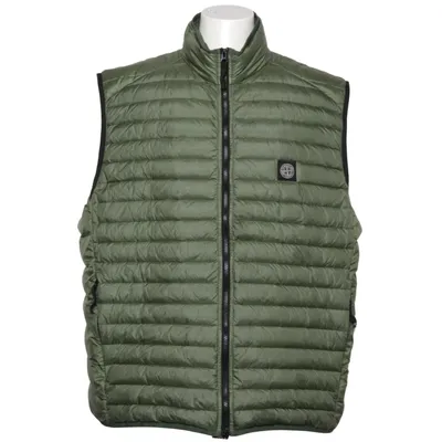 Bodywarmer (Groen) van Stone Island Veer, Polyamide