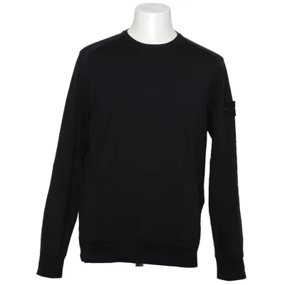 Collegetröja (Svart) från Stone Island Bomull, Elastan