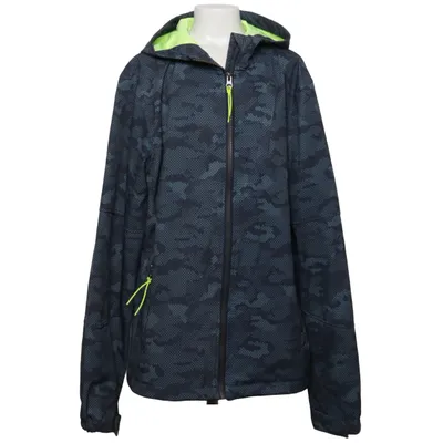 Softshelljakke (Blå, Gul) fra Outburst Elastan, Polyester, Polyurethan