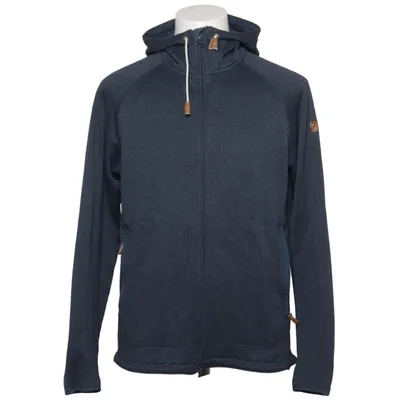Sweat à capuche (Bleu) de Fjällräven Cuir