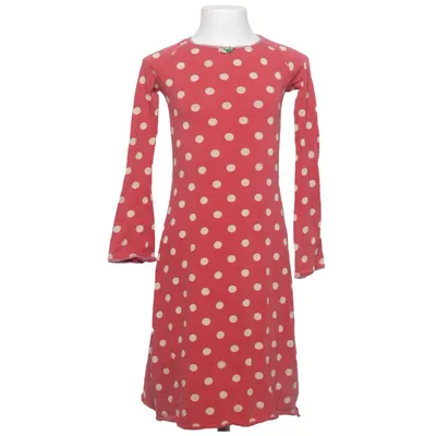 Jurk (Rood, Beige) van Bengh Per Principesse Katoen, Elastaan